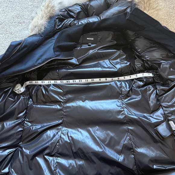 MACKAGE HARLOWE - DOWN COAT WITH REMOVABLE NATURAL FUR - Picture 11 of 12